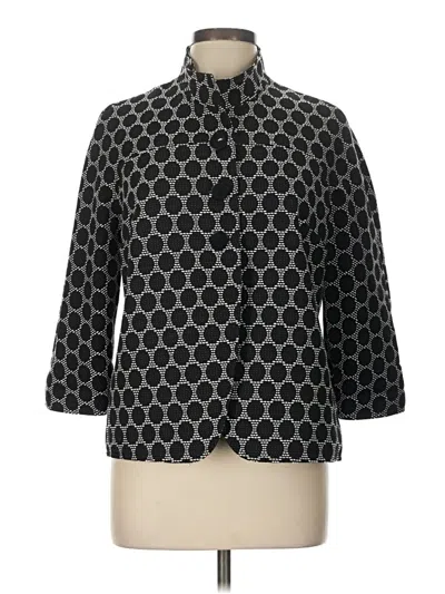 Pre-owned Coldwater Creek Blazer Jacket In Black