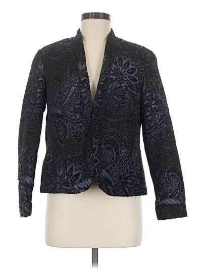 Pre-owned Coldwater Creek Blazer Jacket In Black