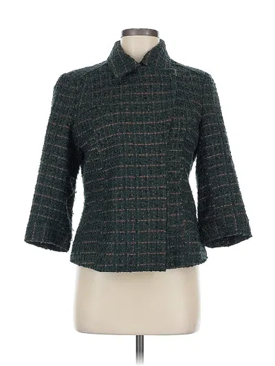 Pre-owned Coldwater Creek Blazer Jacket In Blue