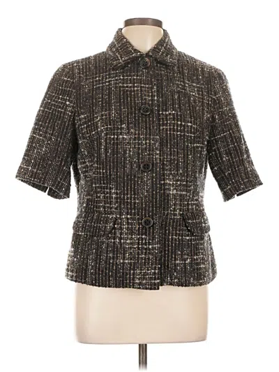 Pre-owned Coldwater Creek Blazer Jacket In Brown