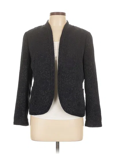 Pre-owned Coldwater Creek Blazer Jacket In Gray