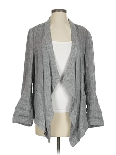 Pre-owned Coldwater Creek Blazer Jacket In Gray