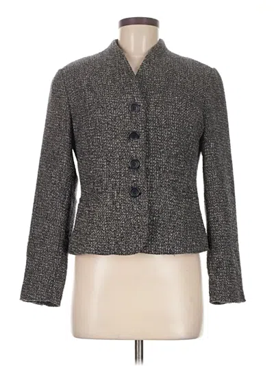 Pre-owned Coldwater Creek Blazer Jacket In Gray
