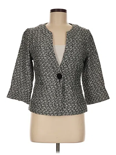 Pre-owned Coldwater Creek Blazer Jacket In Gray