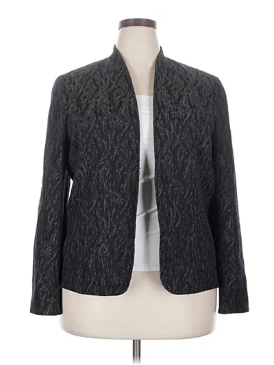 Pre-owned Coldwater Creek Blazer Jacket In Gray