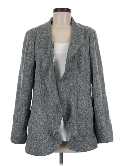 Pre-owned Coldwater Creek Blazer Jacket In Gray