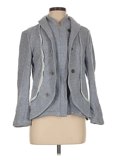 Pre-owned Coldwater Creek Blazer Jacket In Gray