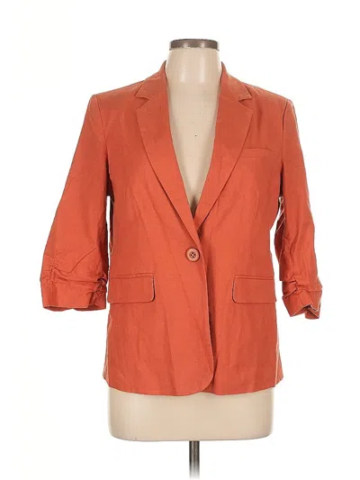 Pre-owned Coldwater Creek Blazer Jacket In Orange