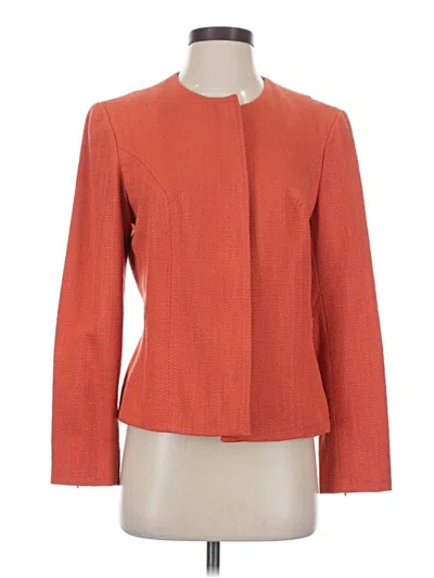 Pre-owned Coldwater Creek Blazer Jacket In Orange