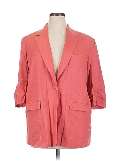 Pre-owned Coldwater Creek Blazer Jacket In Pink