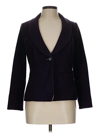 Pre-owned Coldwater Creek Blazer Jacket In Purple