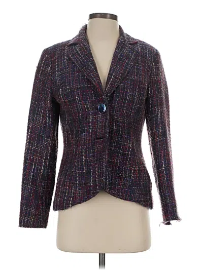 Pre-owned Coldwater Creek Blazer Jacket In Purple