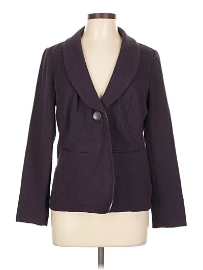 Pre-owned Coldwater Creek Blazer Jacket In Purple