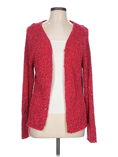 Pre-owned Coldwater Creek Blazer Jacket In Red