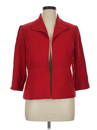 Pre-owned Coldwater Creek Blazer Jacket In Red