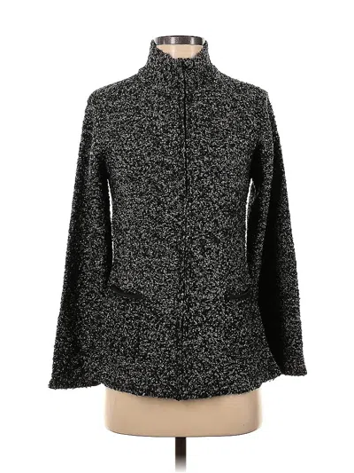 Pre-owned Coldwater Creek Cardigan Sweater In Black