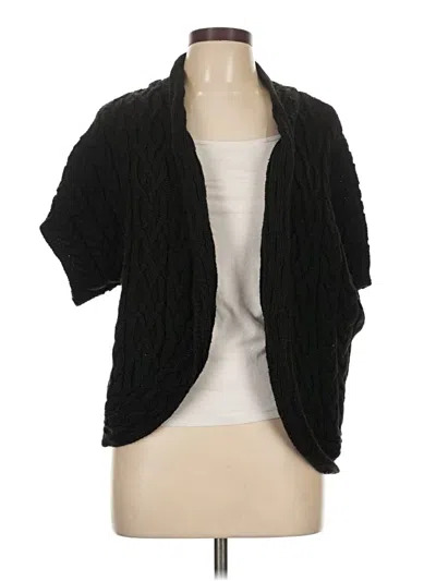 Pre-owned Coldwater Creek Cardigan Sweater In Black