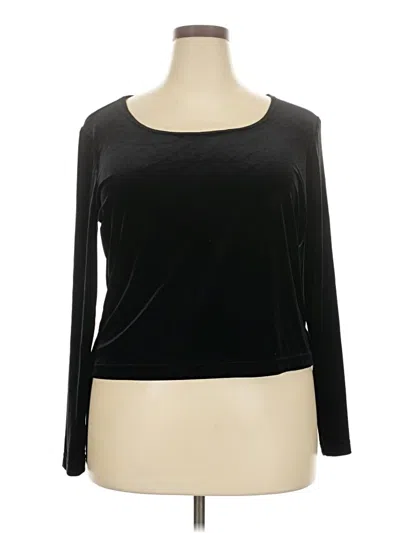 Pre-owned Coldwater Creek Cardigan Sweater In Black