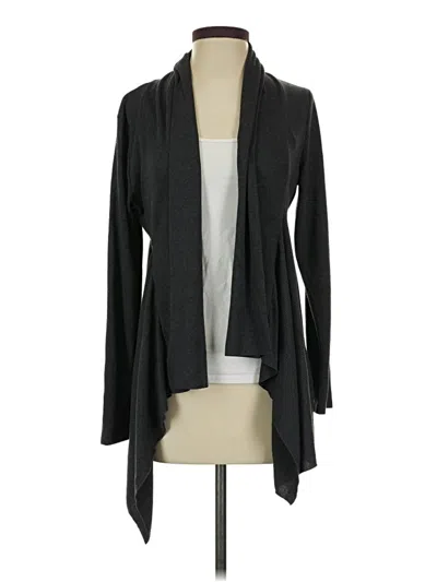 Pre-owned Coldwater Creek Cardigan Sweater In Black