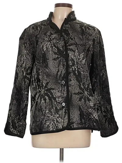 Pre-owned Coldwater Creek Cardigan Sweater In Black