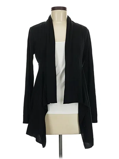 Pre-owned Coldwater Creek Cardigan Sweater In Black