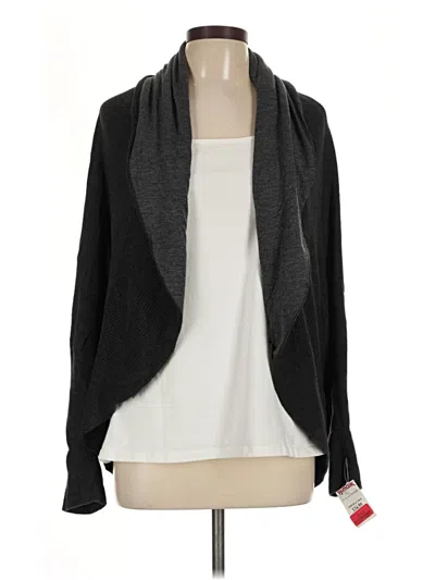 Pre-owned Coldwater Creek Cardigan Sweater In Black