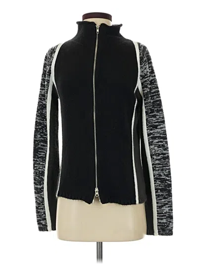 Pre-owned Coldwater Creek Cardigan Sweater In Black