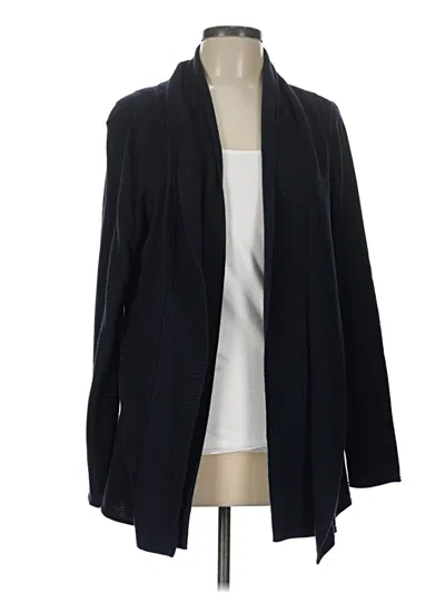 Pre-owned Coldwater Creek Cardigan Sweater In Black