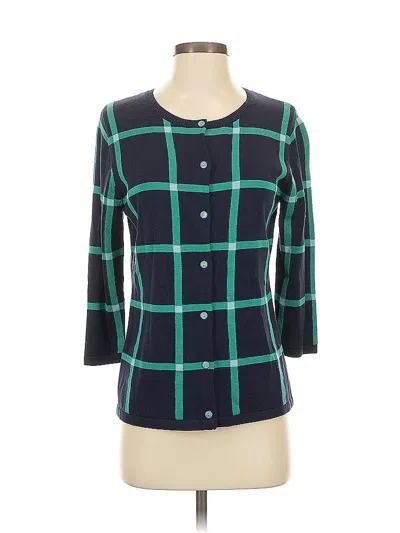 Pre-owned Coldwater Creek Cardigan Sweater In Blue