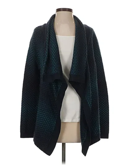 Pre-owned Coldwater Creek Cardigan Sweater In Blue
