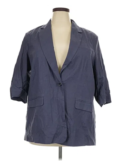 Pre-owned Coldwater Creek Cardigan Sweater In Blue