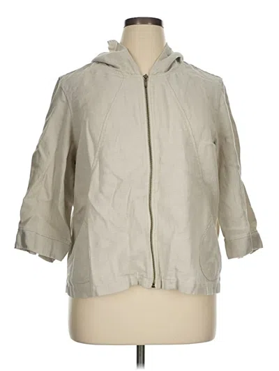 Pre-owned Coldwater Creek Cardigan Sweater In Brown