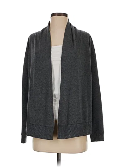Pre-owned Coldwater Creek Cardigan Sweater In Gray