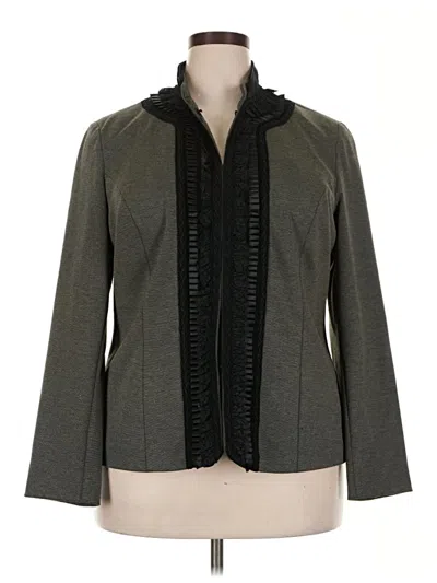 Pre-owned Coldwater Creek Cardigan Sweater In Gray