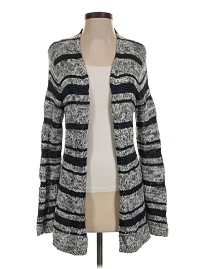 Pre-owned Coldwater Creek Cardigan Sweater In Gray