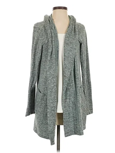Pre-owned Coldwater Creek Cardigan Sweater In Gray