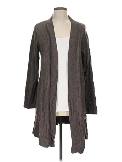 Pre-owned Coldwater Creek Cardigan Sweater In Gray