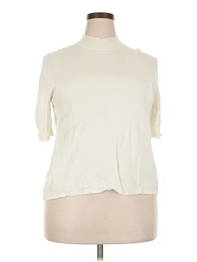 Pre-owned Coldwater Creek Cardigan Sweater In Ivory