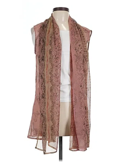 Pre-owned Coldwater Creek Cardigan Sweater In Pink