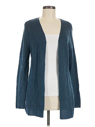 Pre-owned Coldwater Creek Cardigan Sweater In Teal