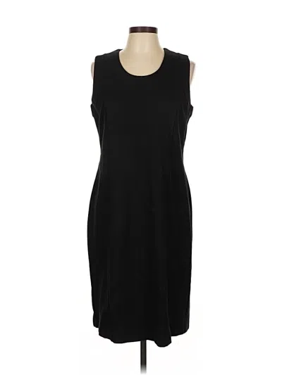 Pre-owned Coldwater Creek Casual Dress In Black