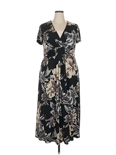 Pre-owned Coldwater Creek Casual Dress In Black