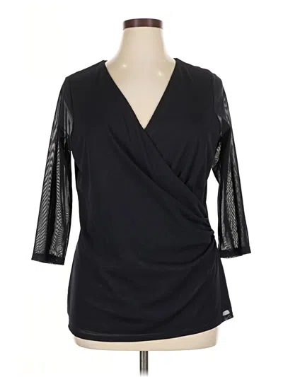 Pre-owned Coldwater Creek Casual Dress In Black