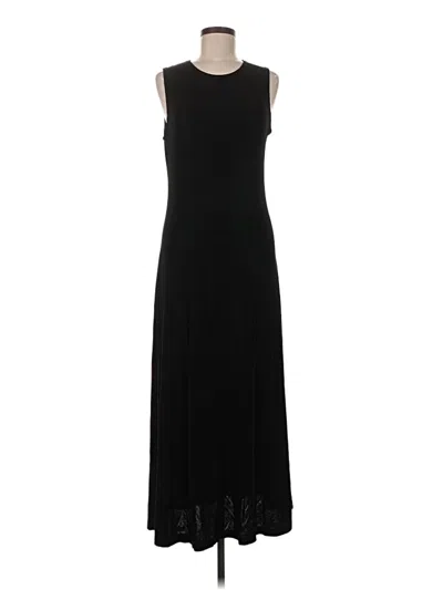 Pre-owned Coldwater Creek Casual Dress In Black