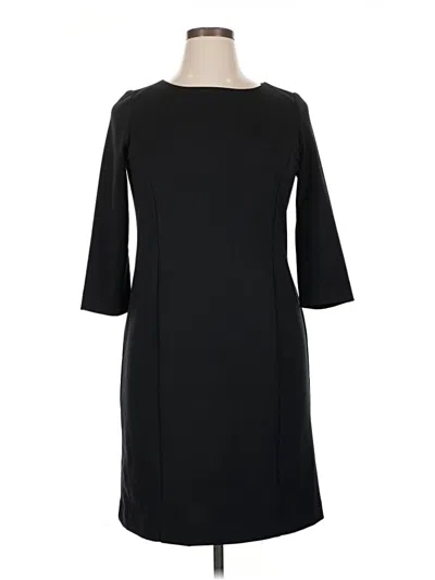 Pre-owned Coldwater Creek Casual Dress In Black
