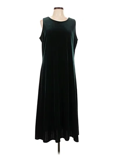 Pre-owned Coldwater Creek Casual Dress In Black