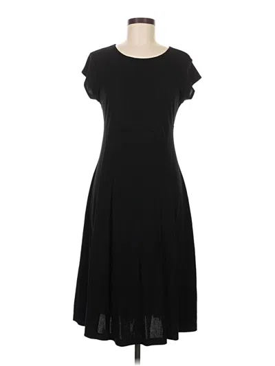 Pre-owned Coldwater Creek Casual Dress In Black