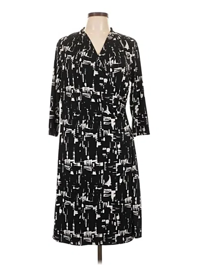 Pre-owned Coldwater Creek Casual Dress In Black