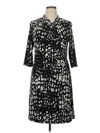 Pre-owned Coldwater Creek Casual Dress In Black