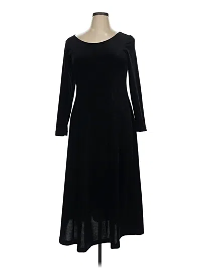 Pre-owned Coldwater Creek Casual Dress In Black